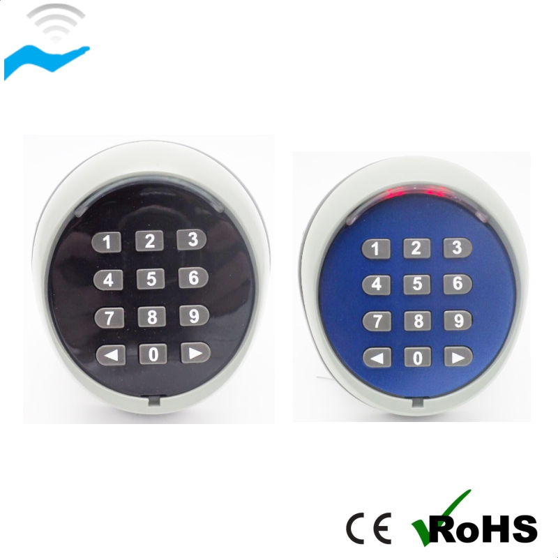 433MHZ/315MHZ wireless keypad lock,remote control
