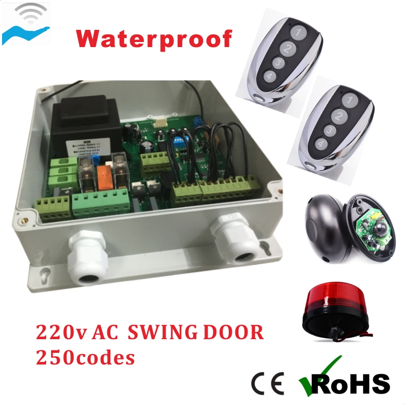 220v control board for swing door opener